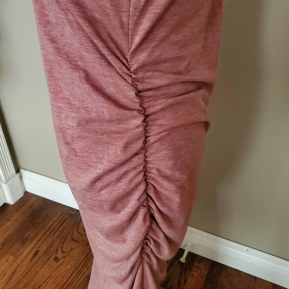 Long Maxi Ruche Dress - Picture 3 of 3